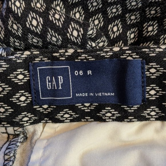 Gap Skinny Ankle B White Diamond Pants - Picture 6 of 8